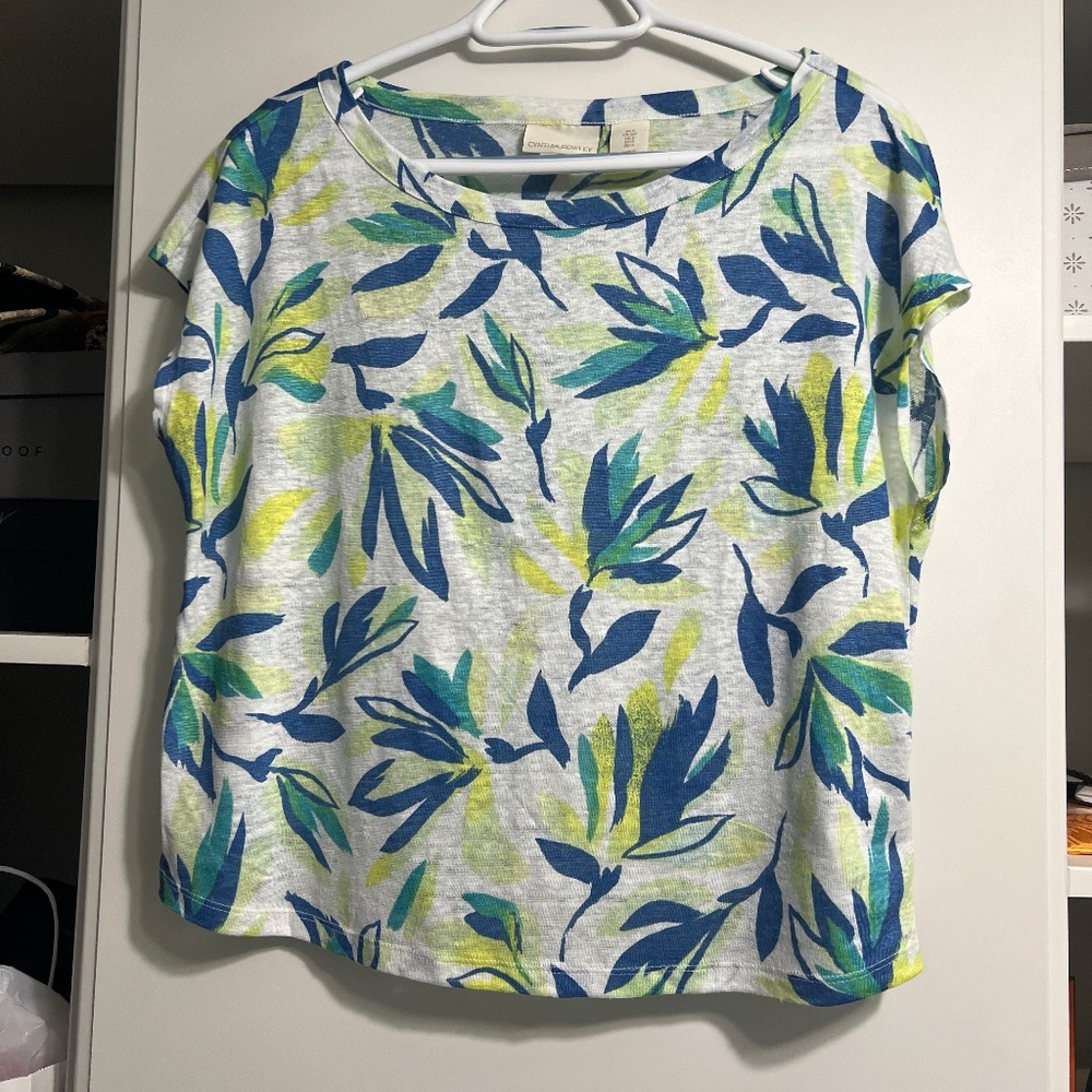 Cynthia Rowley, Size S, 100% linen
